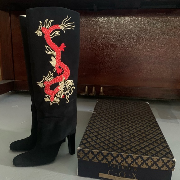 Black Patrick Cox boots - Picture 7 of 8